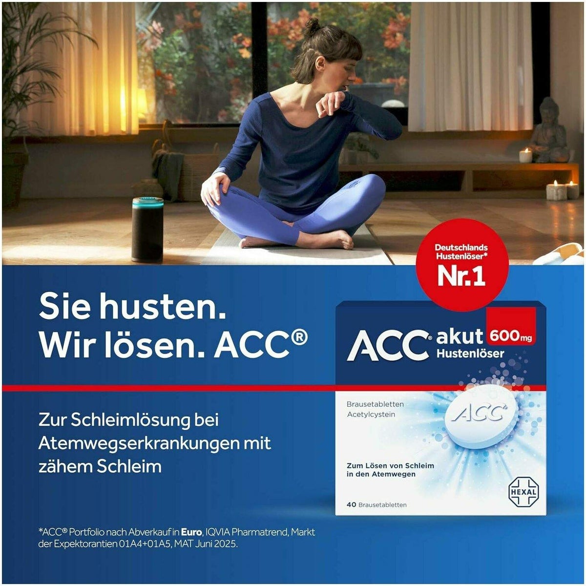 ACC akut 600 mg 40 Brausetabletten + ACC Kindersaft 100 ml