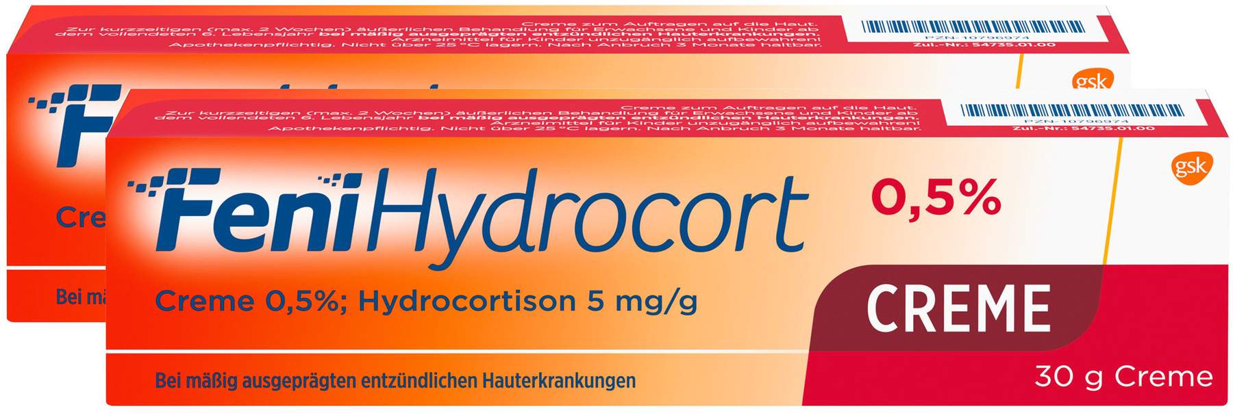 FeniHydrocort Creme 0,5 % 2 x 30 g