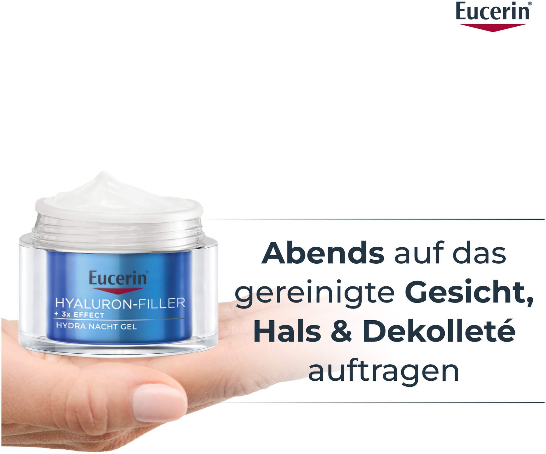 Eucerin Hyaluron-Filler Hydra Nacht Gel 50 ml