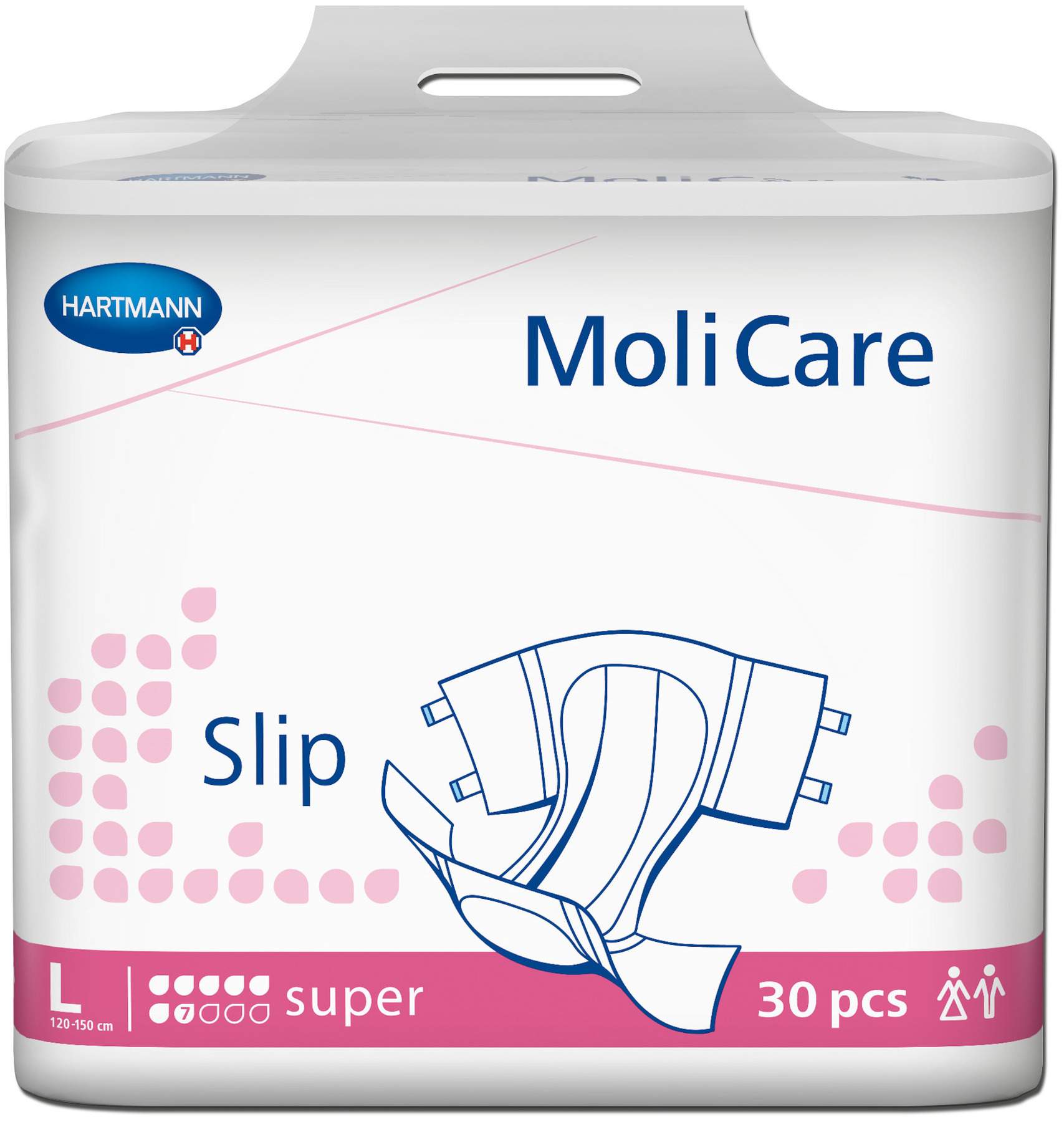 Molicare Slip Super 7 Tropfen Gr.L 30 Stück