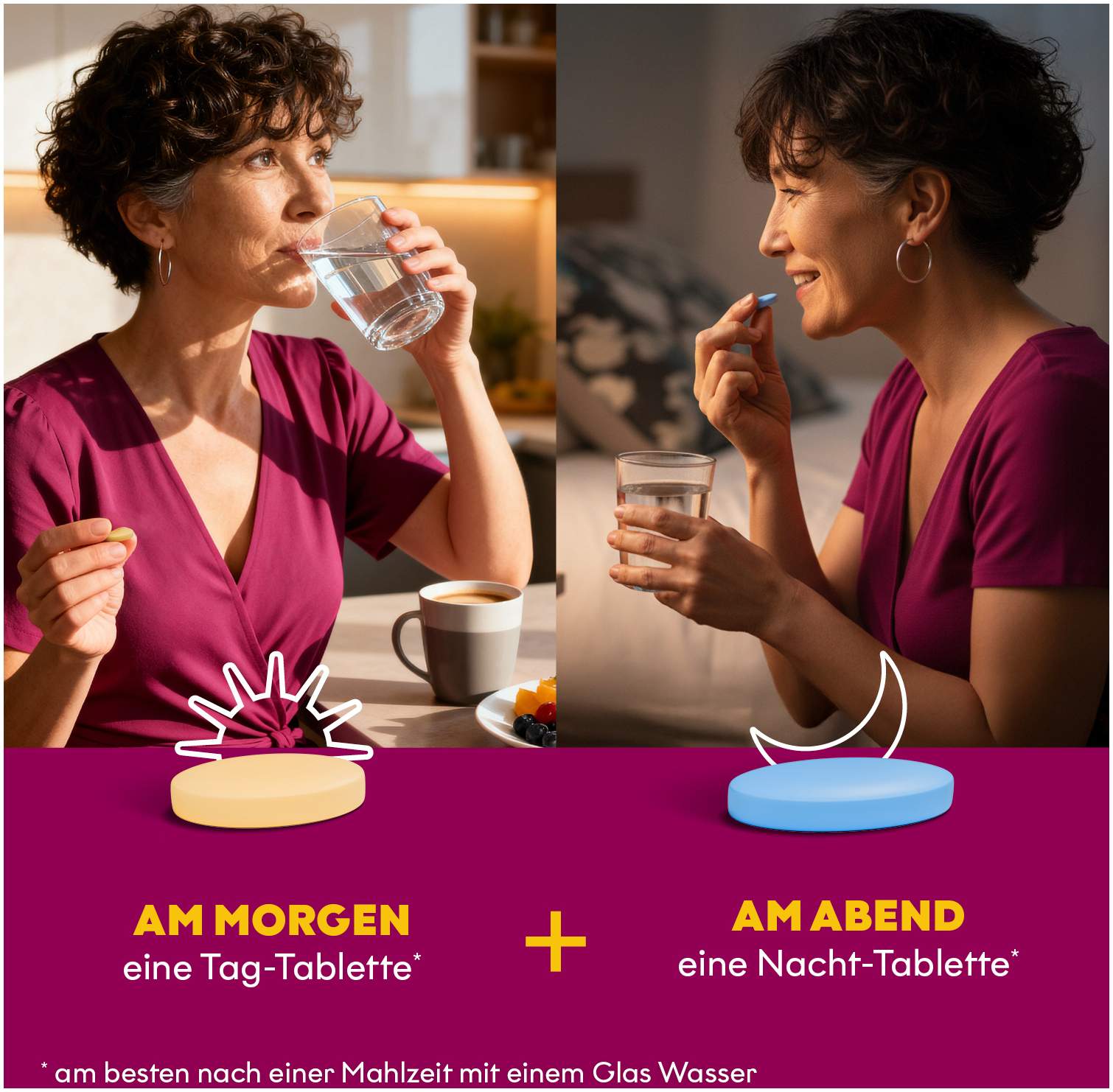 Eunova Menopause Tag & Nacht 60 Tabletten