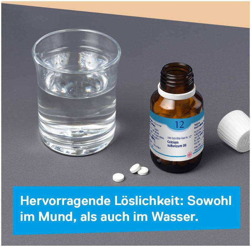 DHU Schüßler-Salz Nr. 12 Calcium sulfuricum D6 200 Tabletten