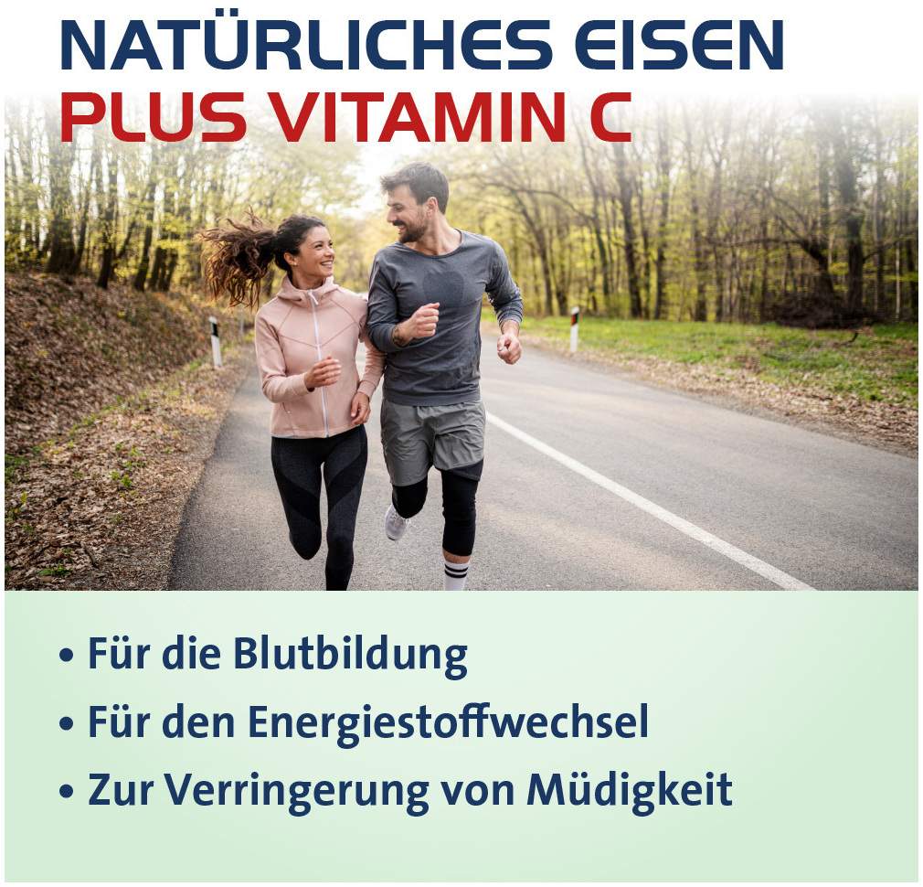 Hevert Eisen + C Pflanzlich 60 Kapseln