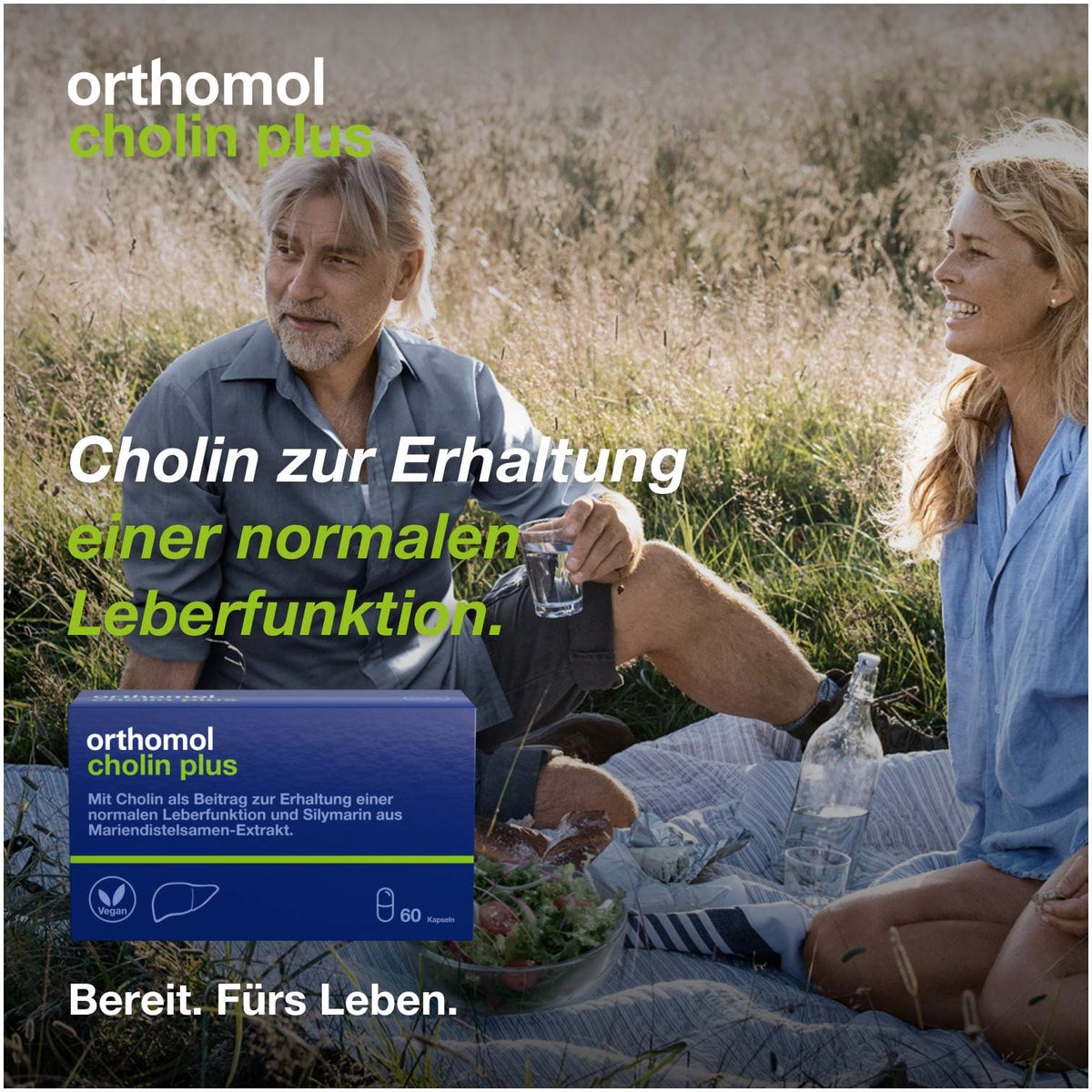 Orthomol Cholin Plus Kapseln 30 Tagesportionen
