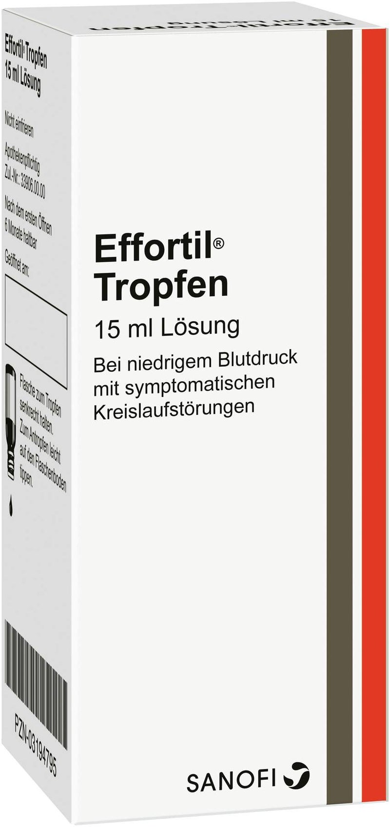 Effortil Tropfen 15 ml Lösung