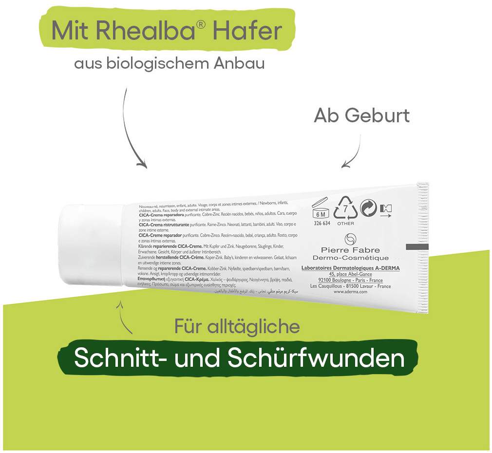 A-Derma Dermalibour+ Cica Reparierende Creme 50 ml