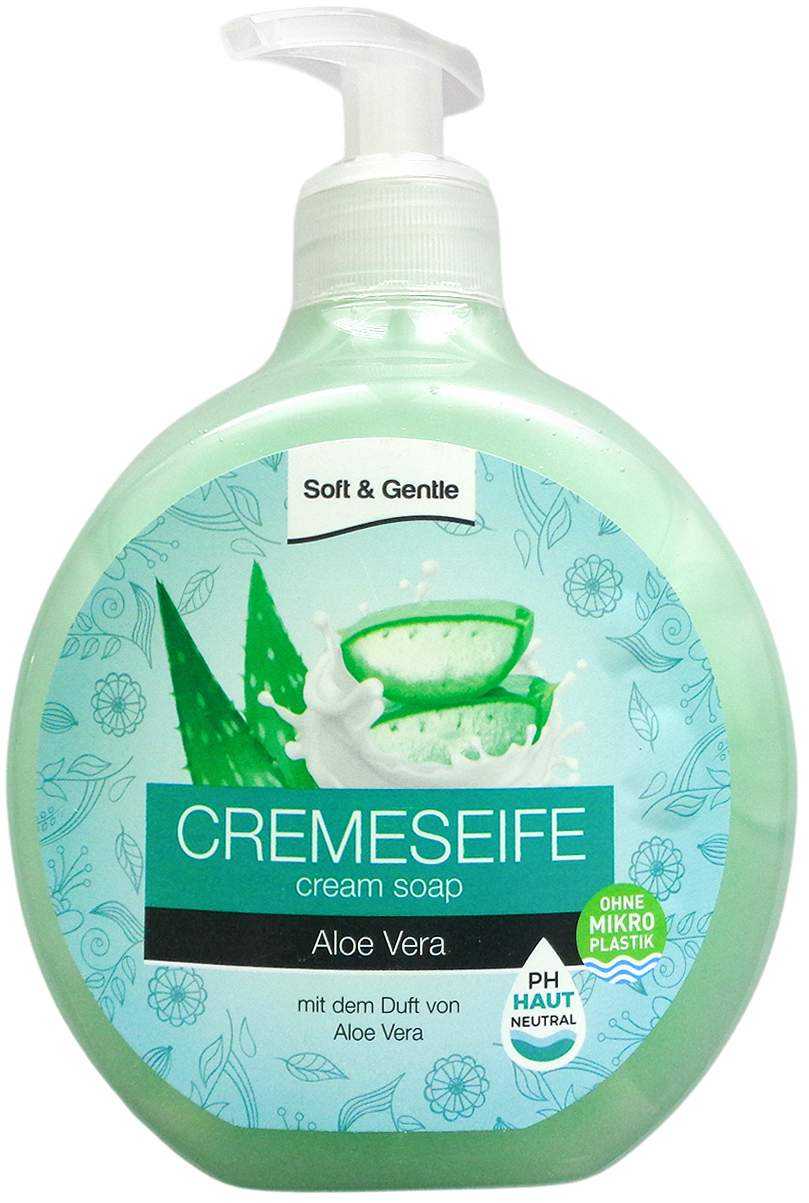 Aloe Vera Cremeseife Soft & Gentle 500ml