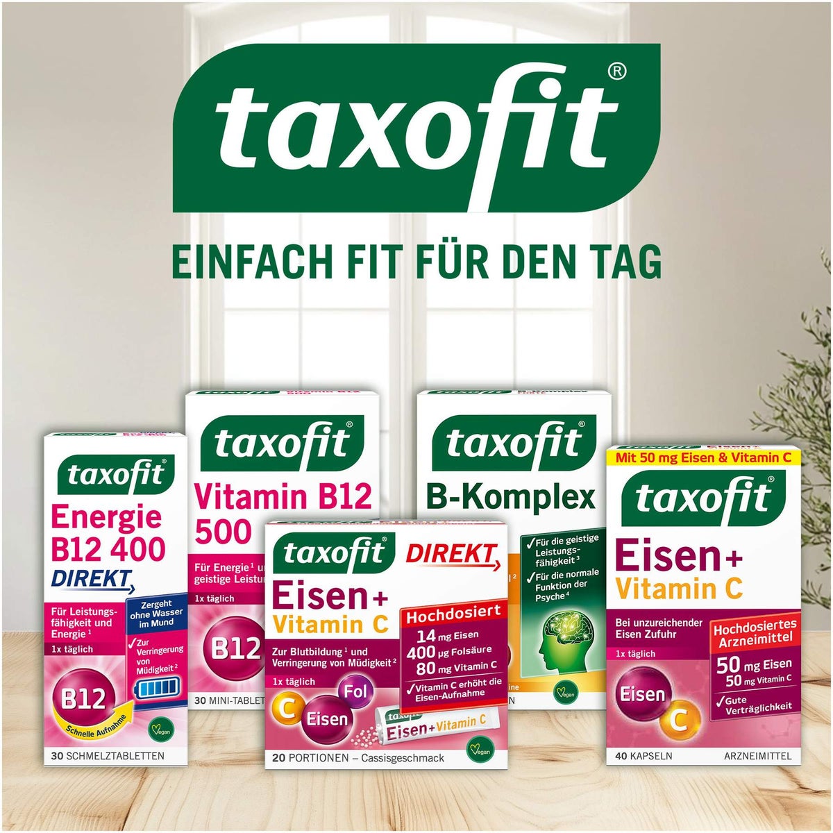 taxofit Eisen + Vitamin C Direkt Granulat 20 Sticks