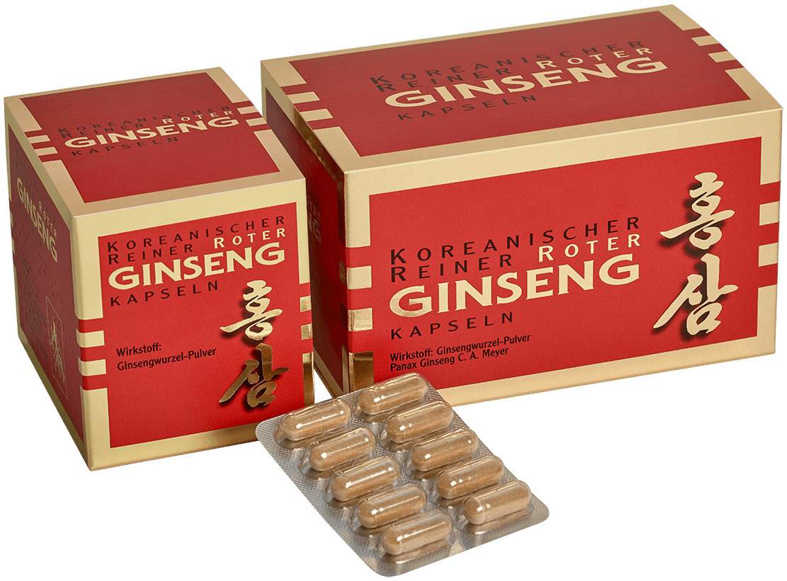 Roter Ginseng 200 Kapseln 300 mg