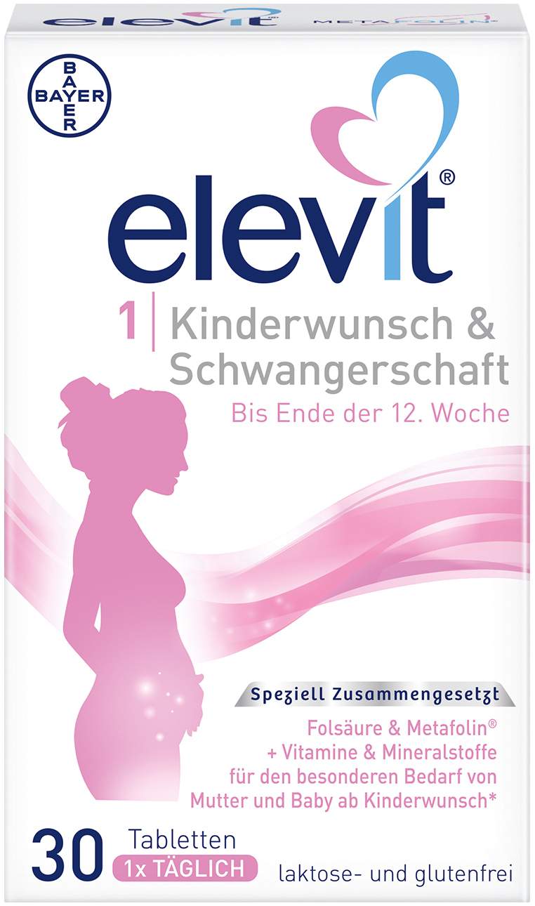 Elevit 1 Kinderwunsch & Schwangerschaft 30 Tabletten