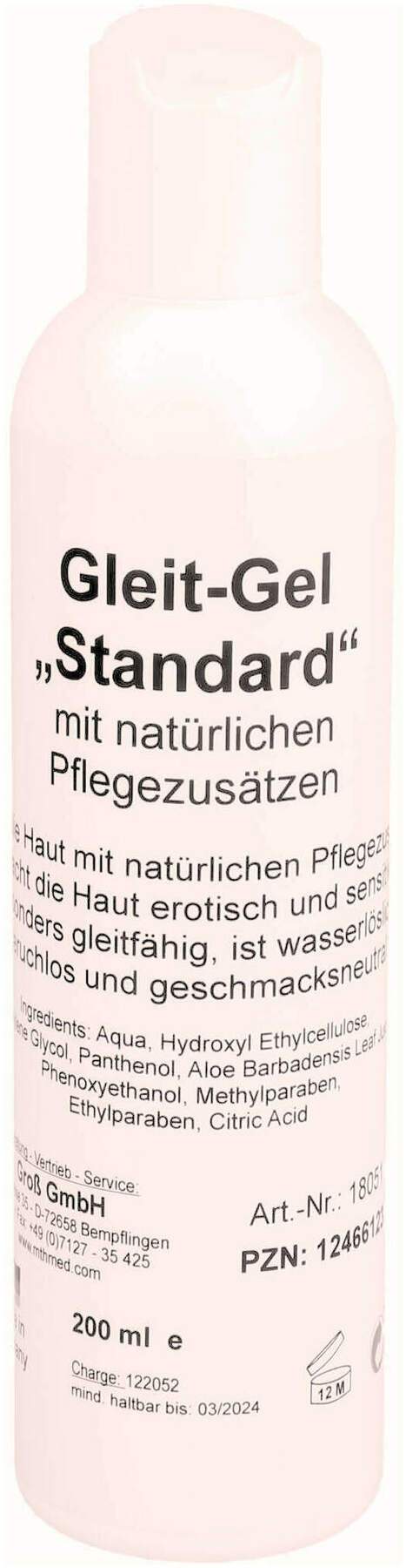 Gleitgel Mit Natürlichen Pflegezusätzen 200 ml