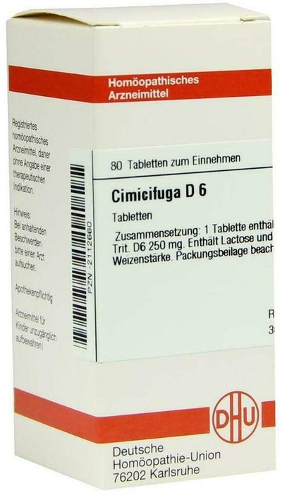 Dhu Cimicifuga D6 80 Tabletten