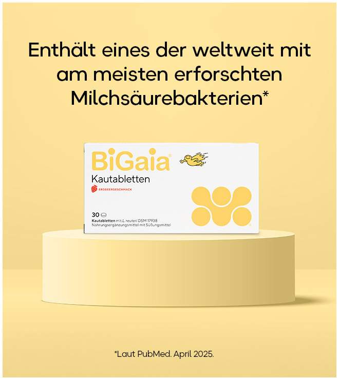 BiGaia Erdbeergeschmack 30 Kautabletten