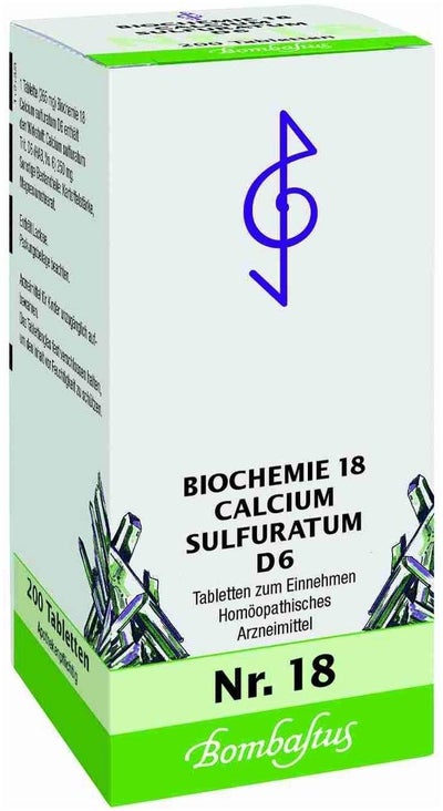 Biochemie Bombastus 18 Calcium Sulfuratum D 6 200 Tabletten