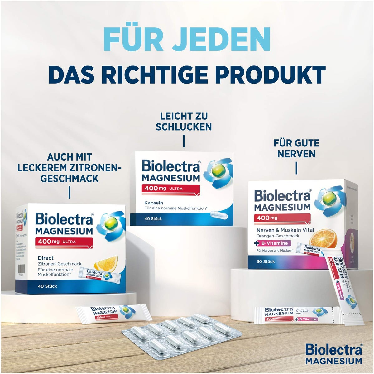 Biolectra Magnesium 400 mg ultra Direct Orangengeschmack 60 Pellets