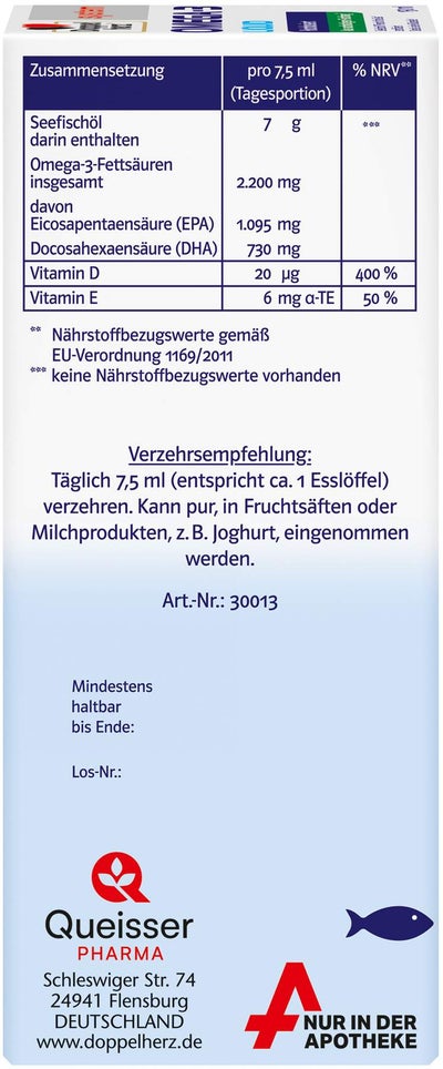 Doppelherz system Omega 3 150 ml Liquid