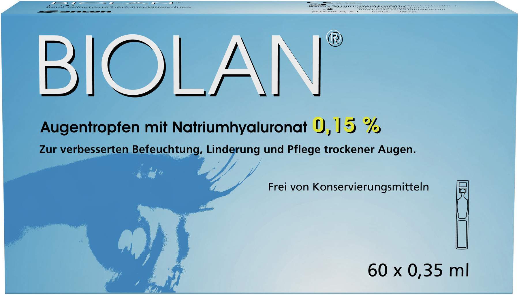 Biolan Augentropfen Einzeldosispipetten 60x0.35 Ml...