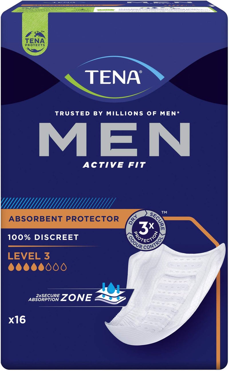 Tena Men Active Fit Level 3 Inkontinenz Einlagen
