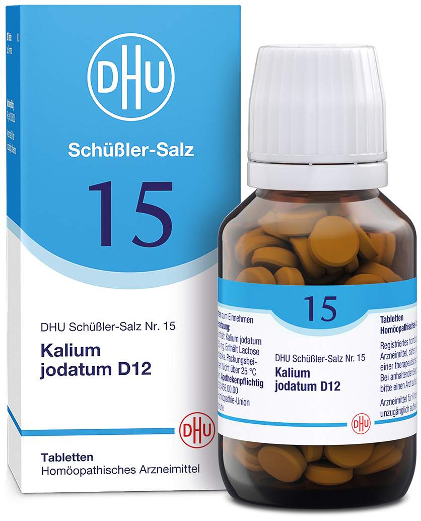 Dhu Schüßler-Salz Nr. 15 Kalium Jodatum D12 200 Tabletten