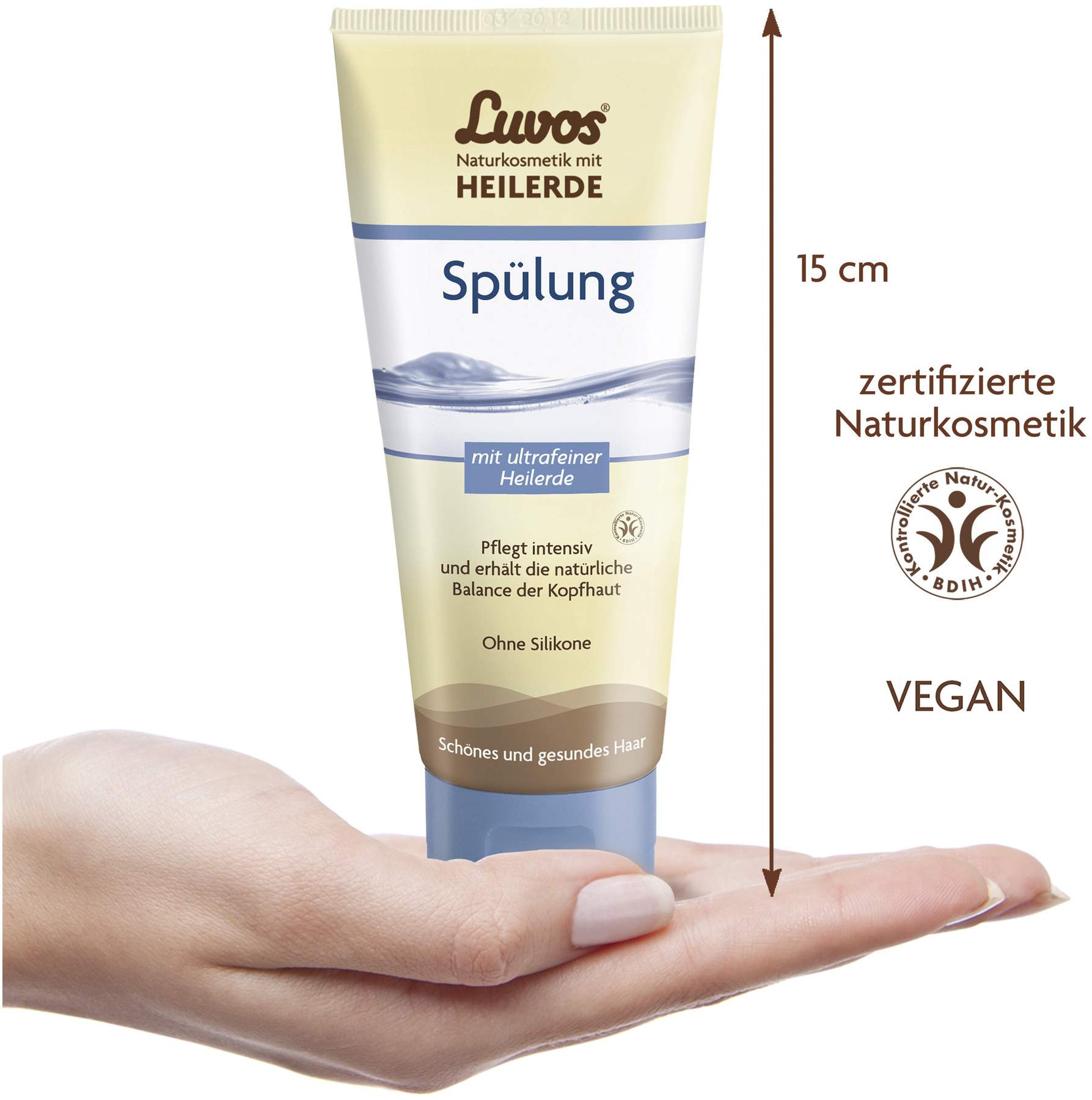 Luvos Naturkosmetik Mit Heilerde 200 ml Spülung