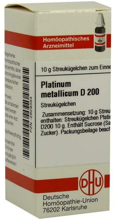Dhu Platinum Metallicum D200 10 G Globuli