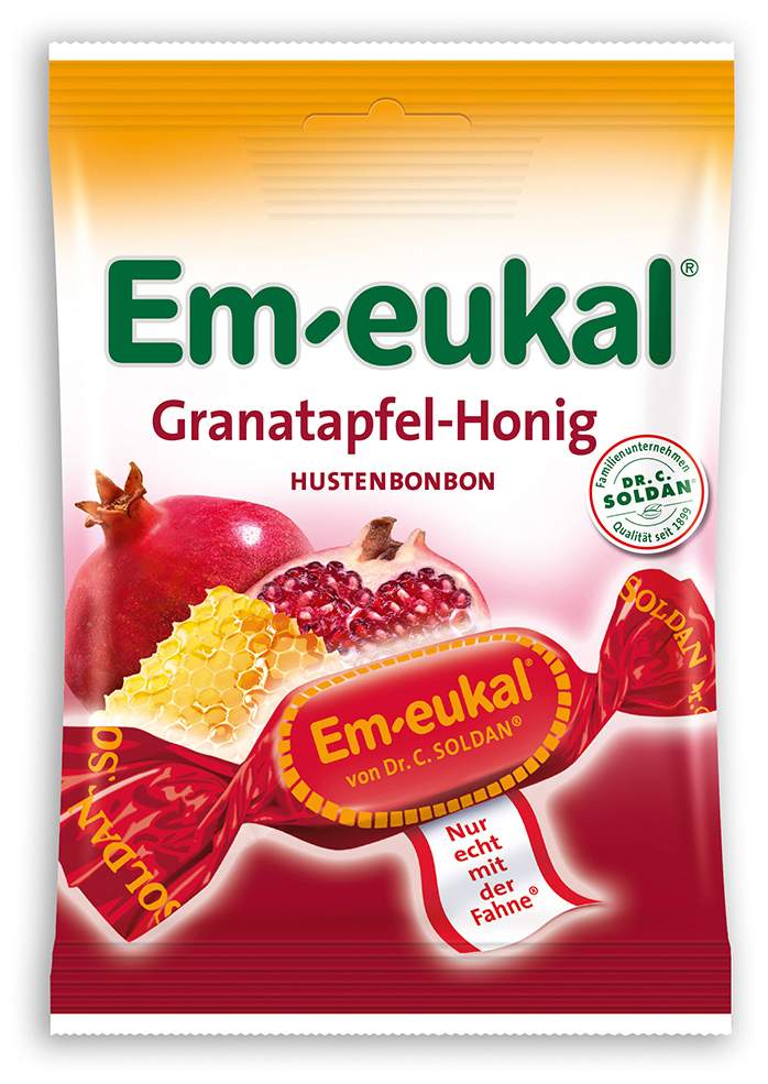 Em Eukal Granatapfel-Honig Bonbons 75 G
