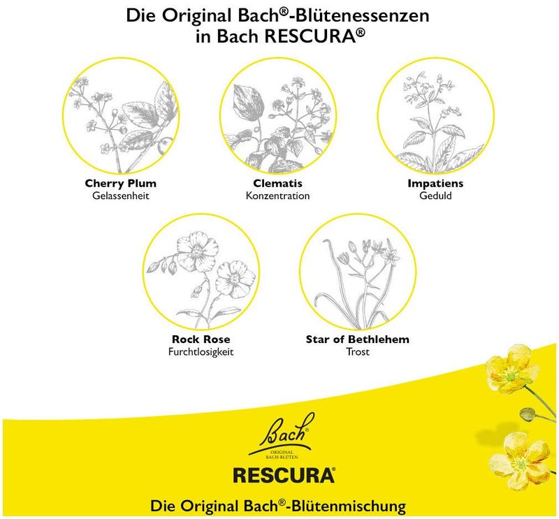 Bach Original Rescura Kids Erdbeer 10 ml Tropfen