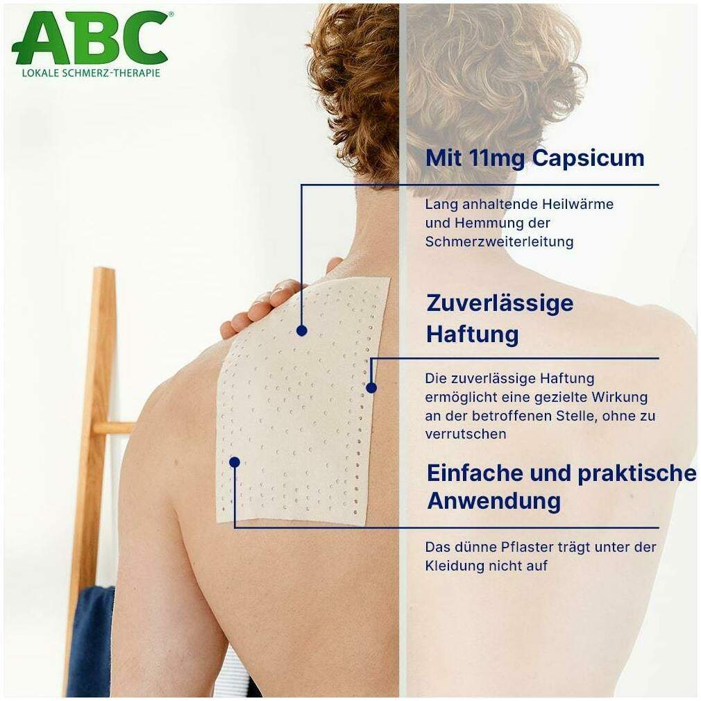 Hansaplast Med Abc Wärme Pflaster Capsicum 1 Stück