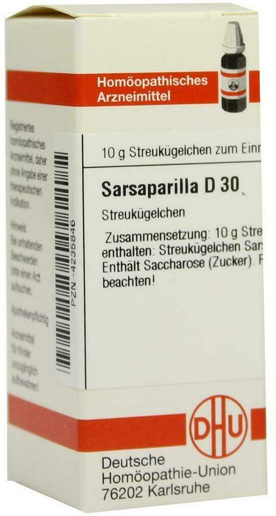 Dhu Sarsaparilla D30 Globuli