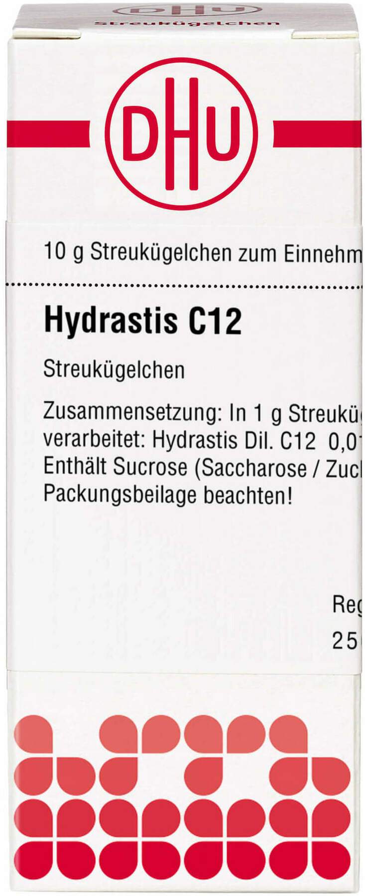 Dhu Hydrastis C12 Globuli 10 G