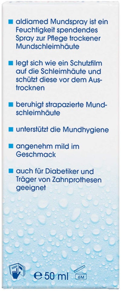 Aldiamed Mundspray zur Speichelergänzung 50 ml