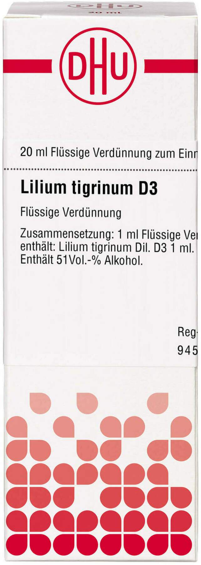 Dhu Lilium Tigrinum D3 Dilution 20 ml