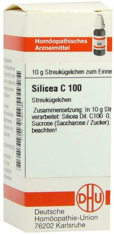 Dhu Silicea C100 10 G Globuli