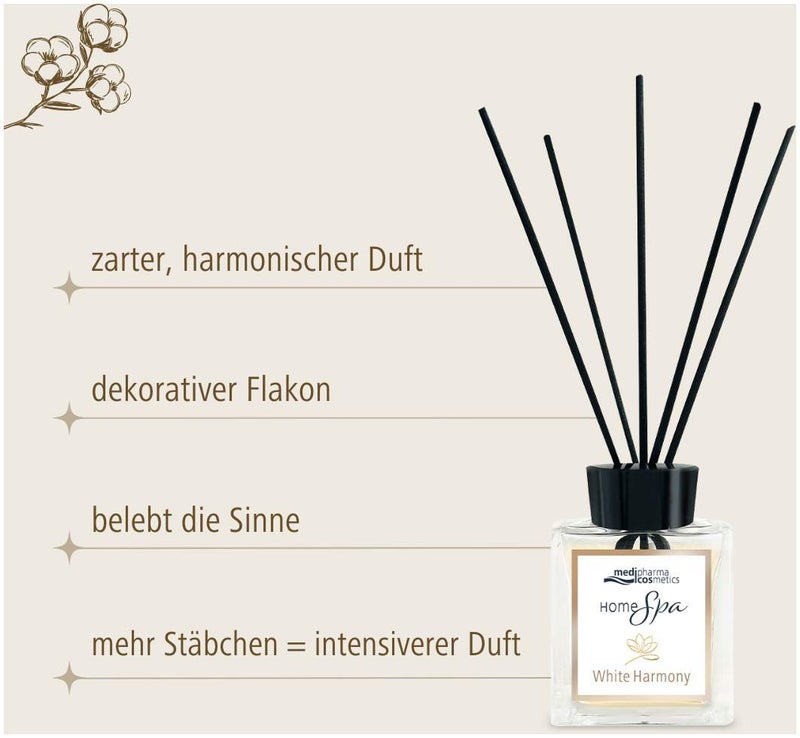 medipharma cosmetics Home Spa White Harmony Raumduft 100 ml