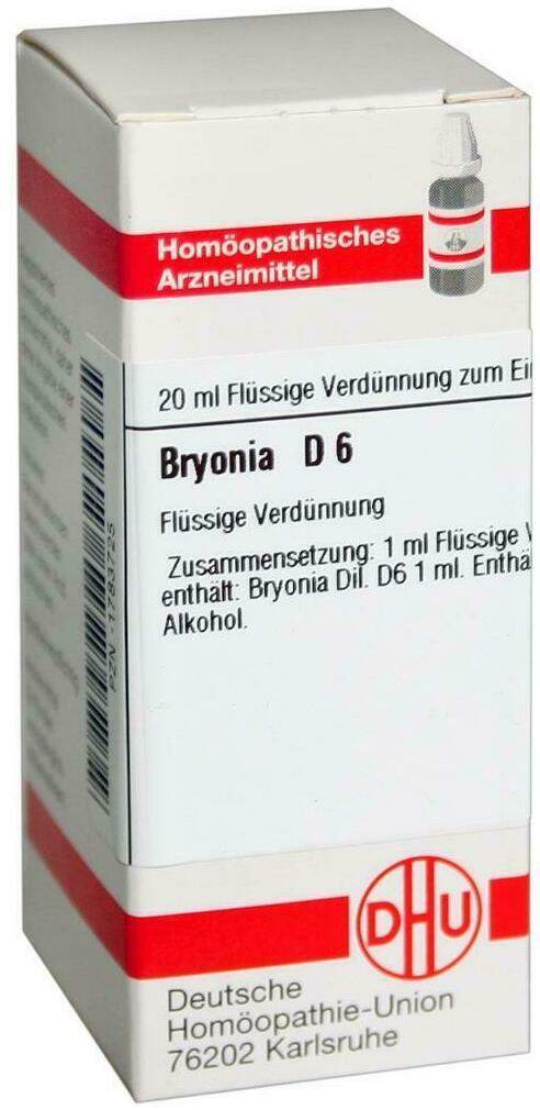 Dhu Bryonia D6 20 ml Dilution