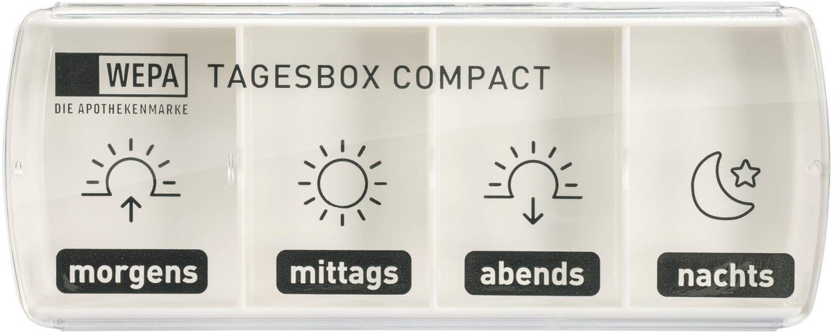 WEPA Tagesbox Compact Weiß