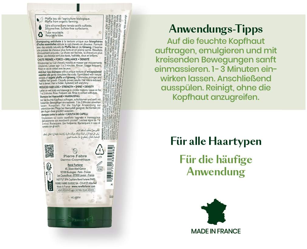 Furterer Triphasic Shampoo bei Haarausfall 200 ml