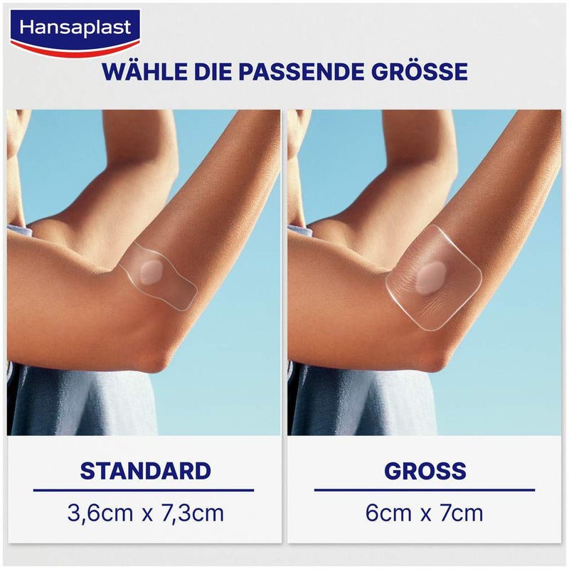 Hansaplast Zweite Haut Schutz Pflaster medium 6 Stück