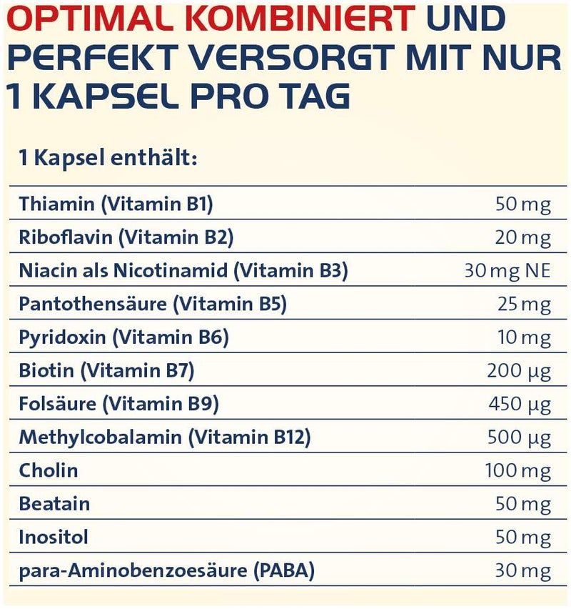 Vitamin B complete Hevert all-in-one 120 Kapseln
