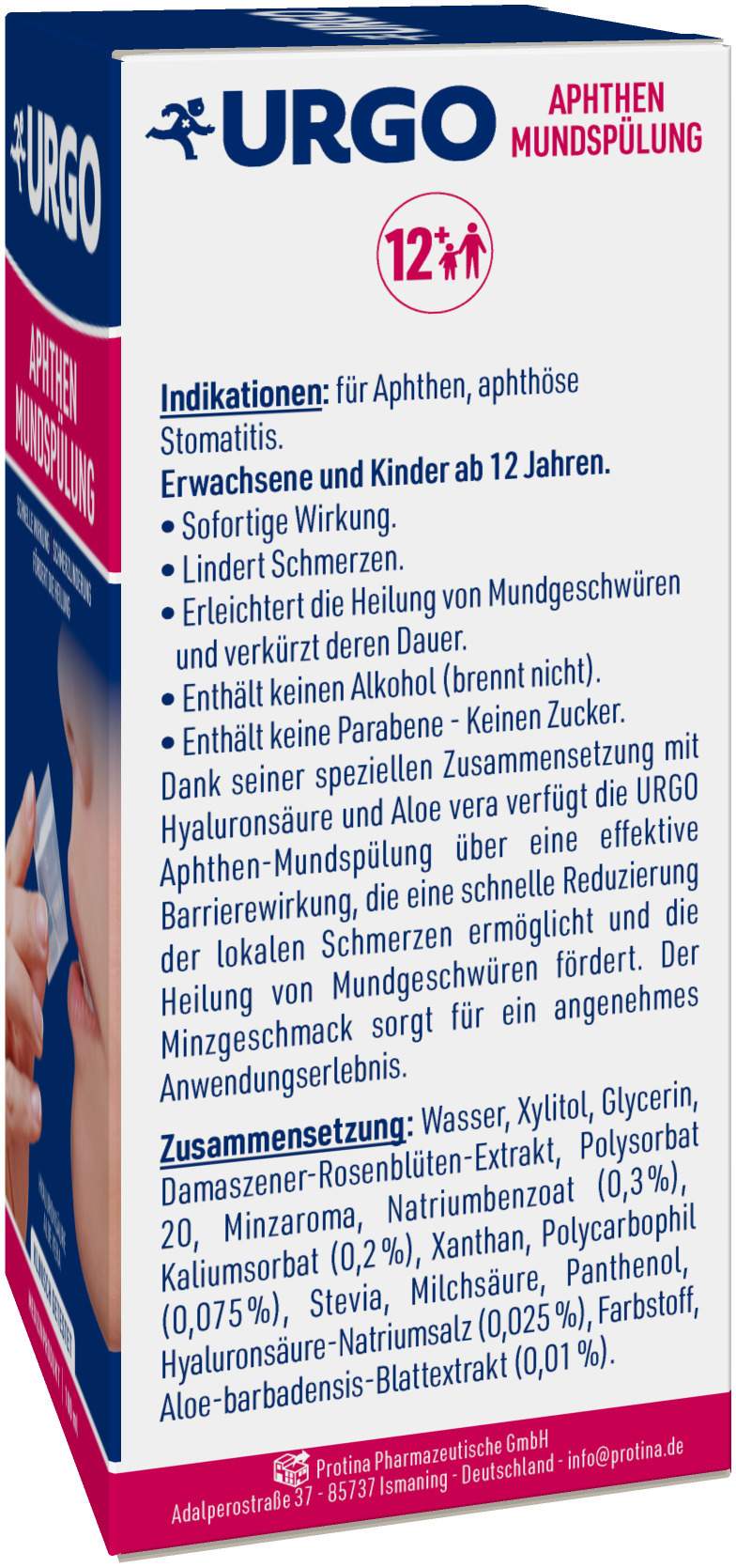 Urgo Aphthen Mundspülung 100 ml