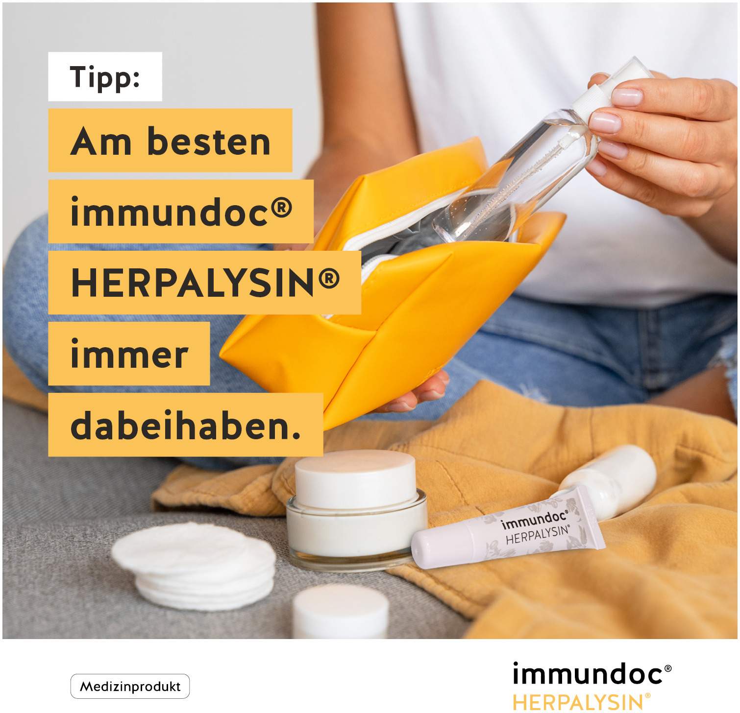 Immundoc Herpalysin Lippenherpes-Creme 7 ml
