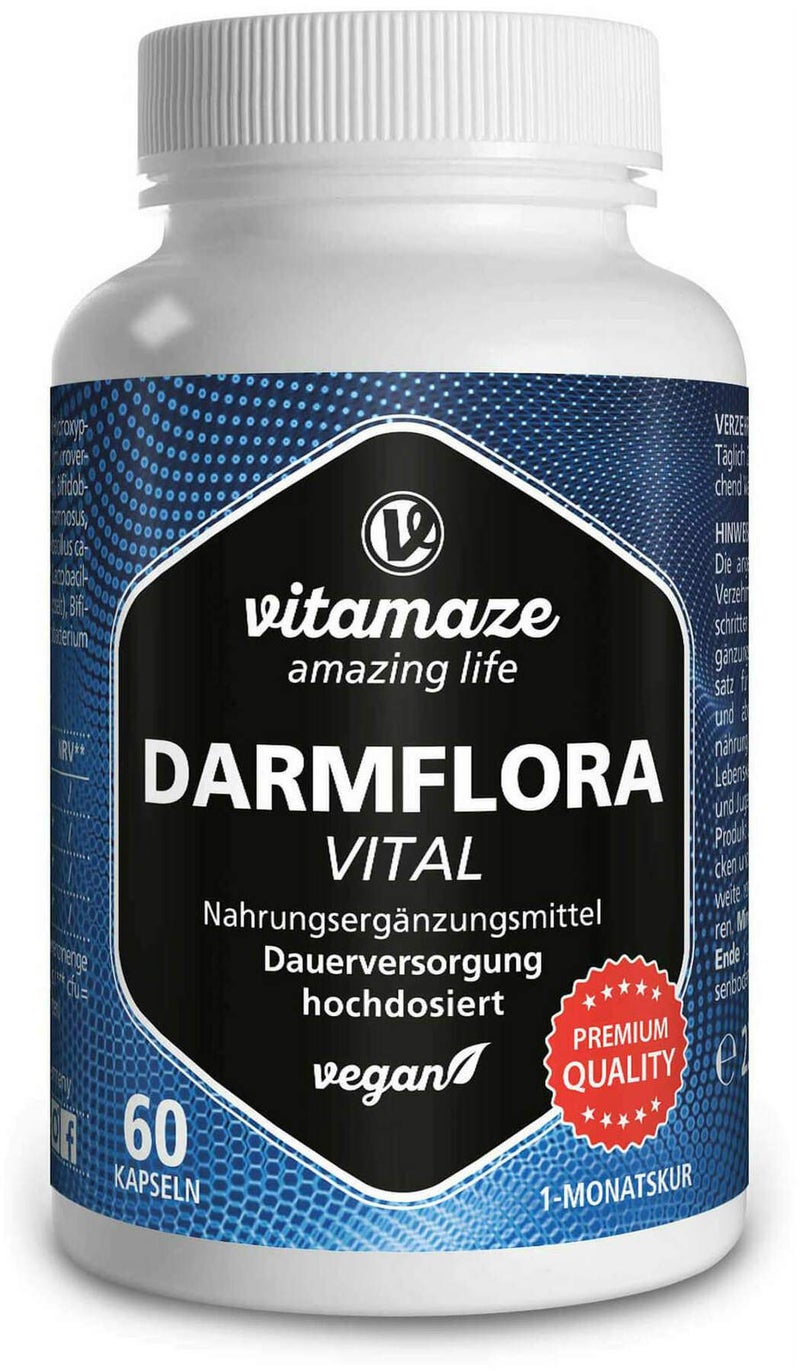 Darmflora Vital Vegan Kapseln 60 Stück