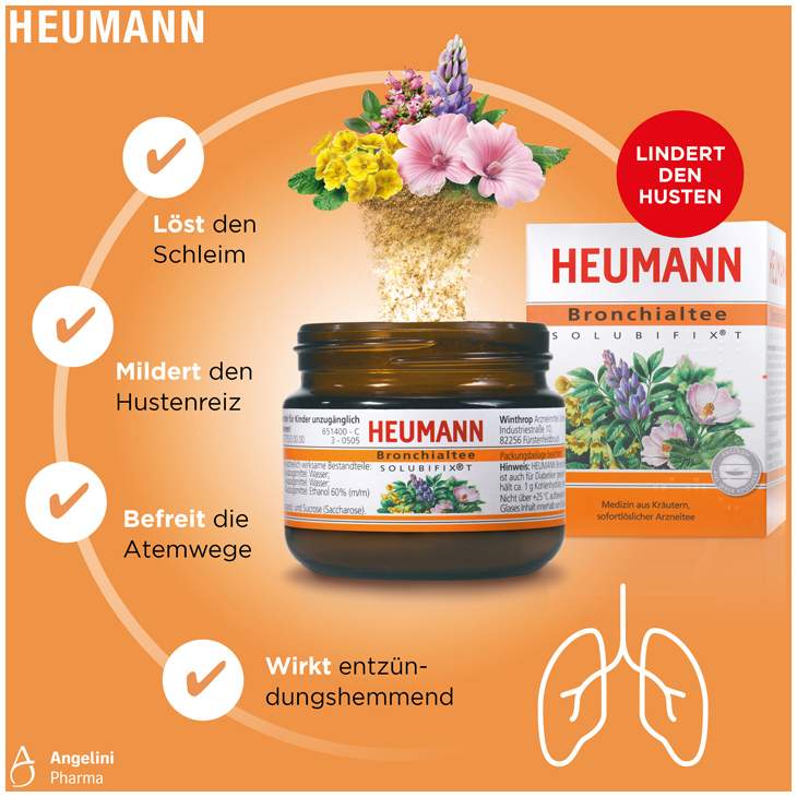 Heumann Bronchialtee 60 g