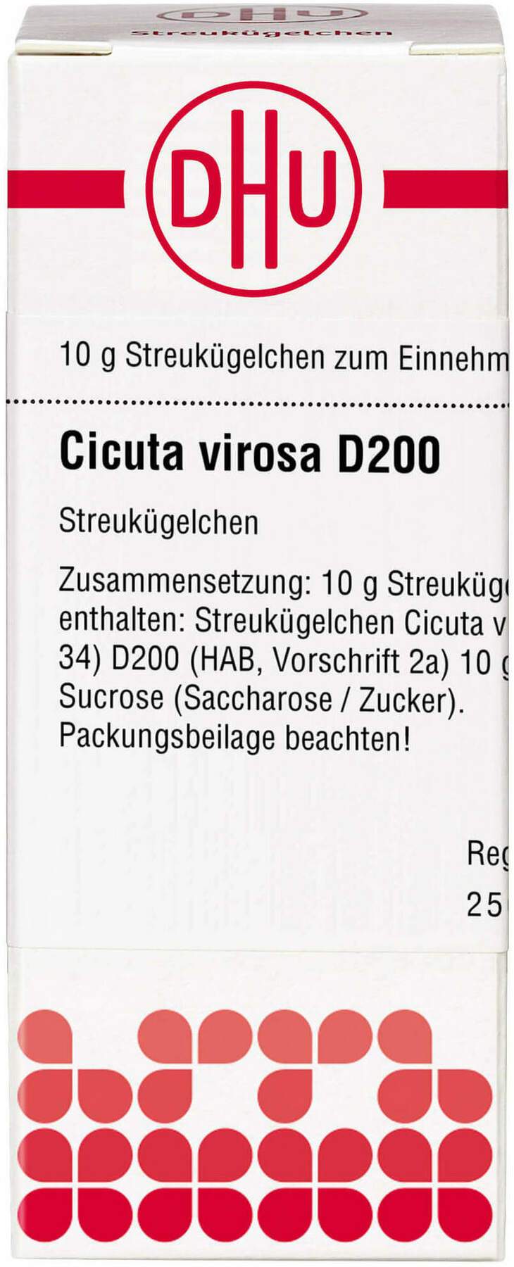 Dhu Cicuta Virosa D200 Globuli 10 G