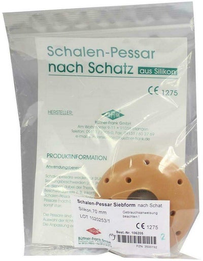 Pessar Sieb Silikon 70mm Nach Schatz