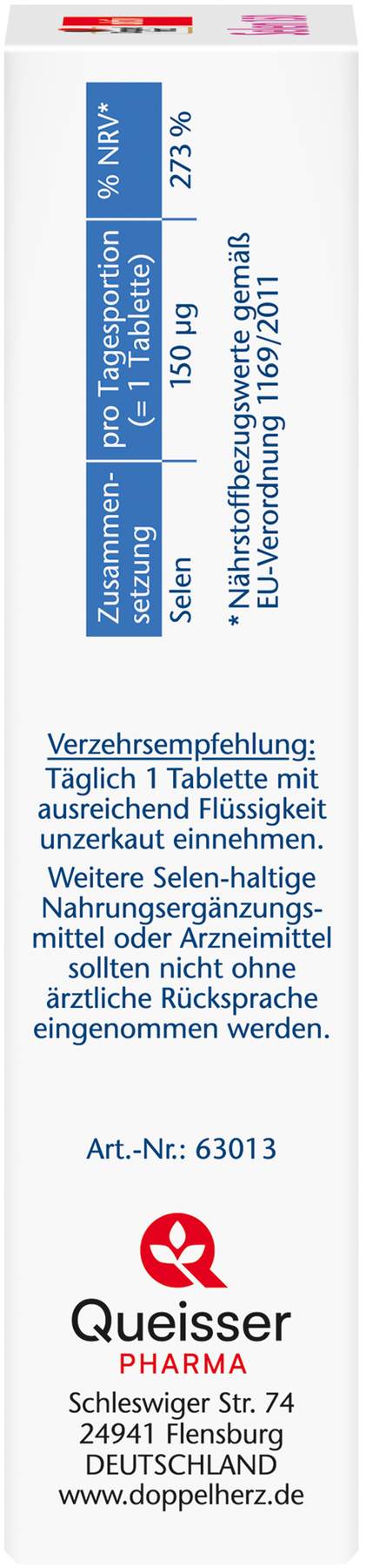 Doppelherz aktiv Selen 150 2-Phasen Depot 45 Tabletten