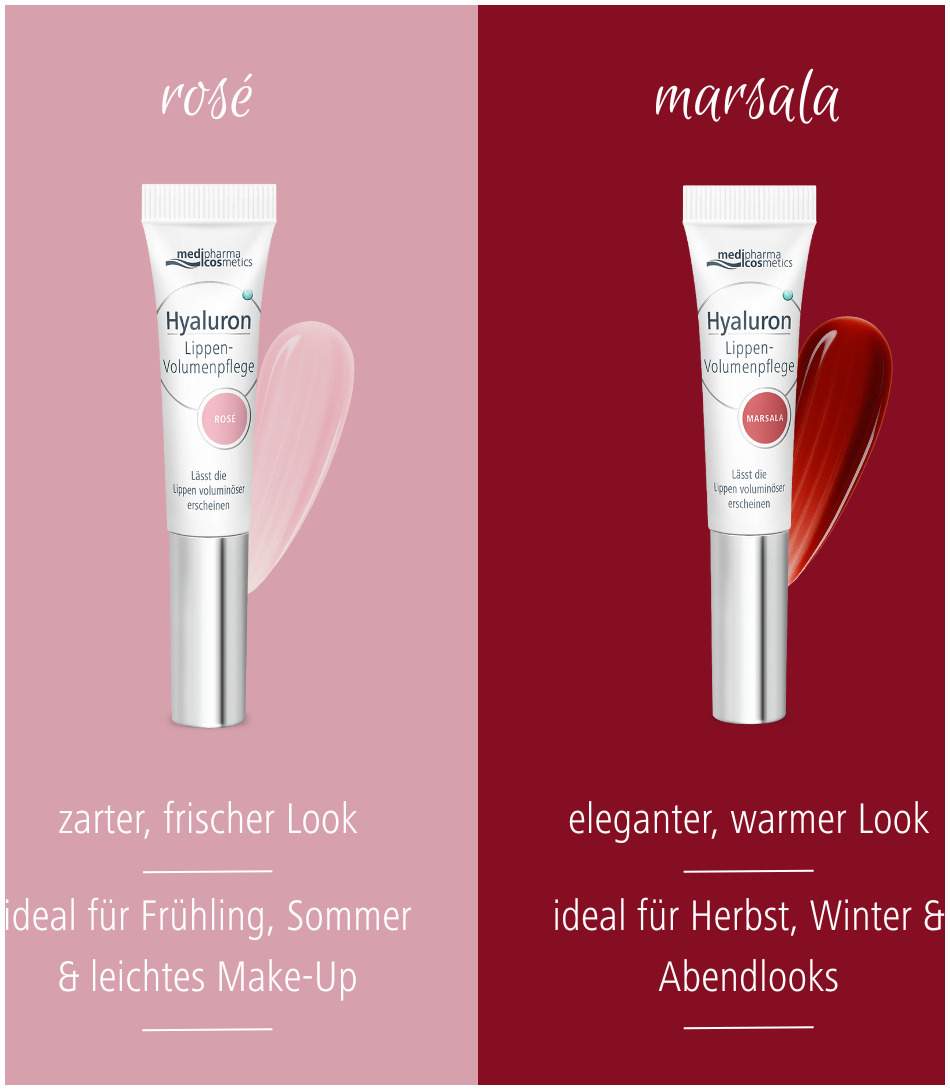 medipharma cosmetics Hyaluron Lippen-Volumenpflege Marsala 7 ml Balsam