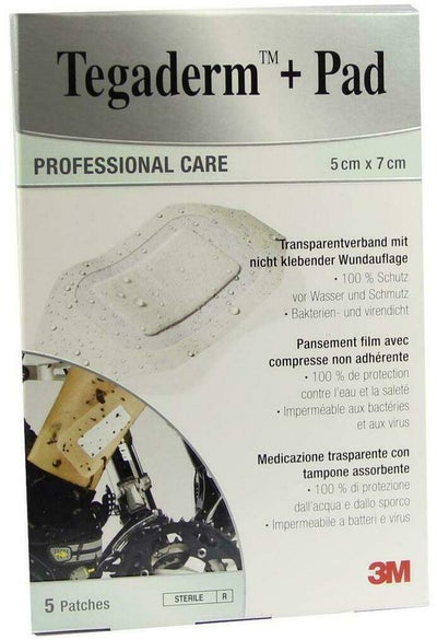 Tegaderm 3m Plus Pad 5x7cm Pflaster 3582np