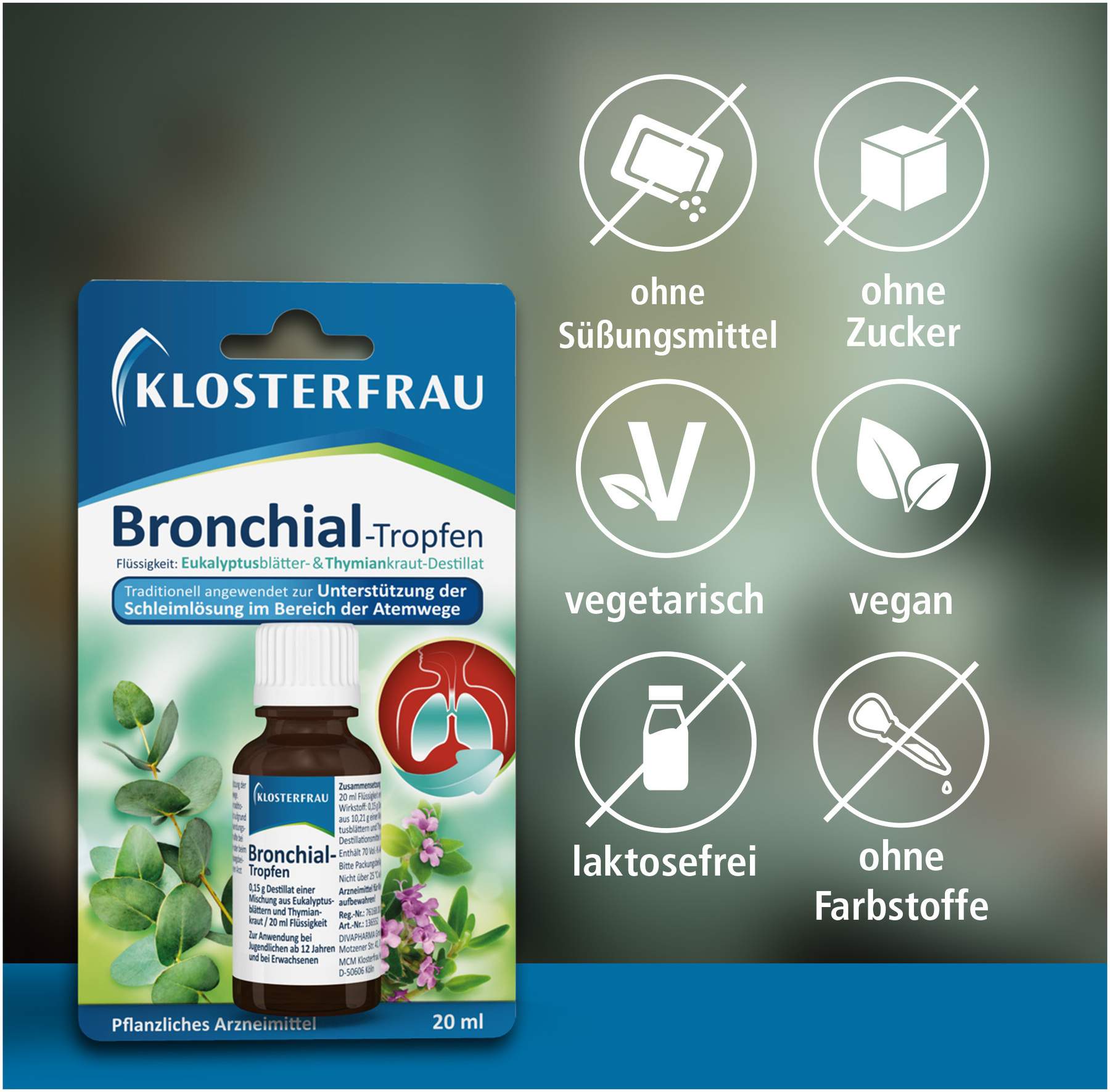 Klosterfrau Bronchialtropfen 20 ml
