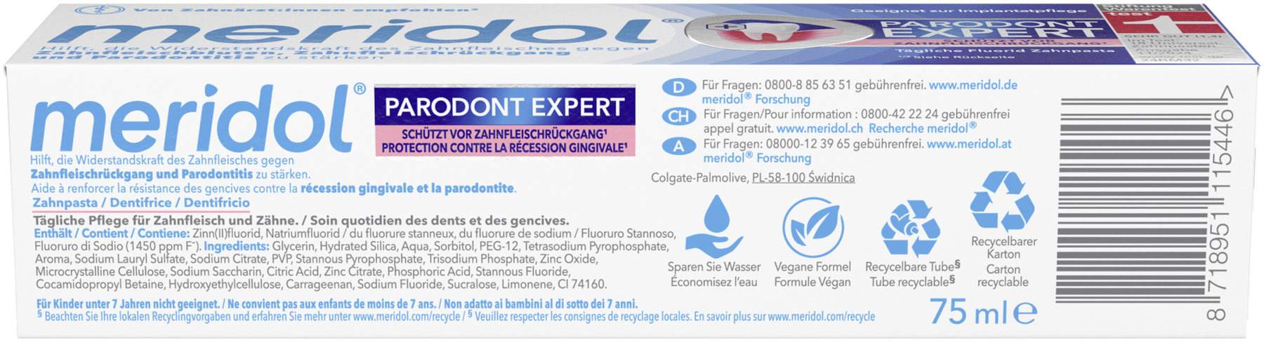 Meridol Parodont-Expert Zahnpasta 75 ml Zahnpasta